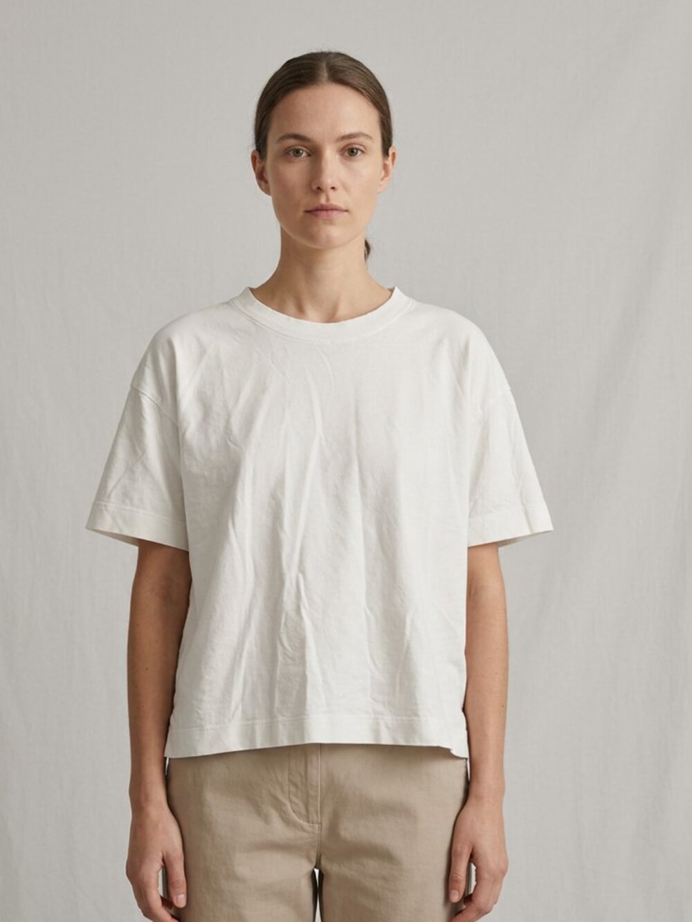 Evereve Cropped Boxy Tee